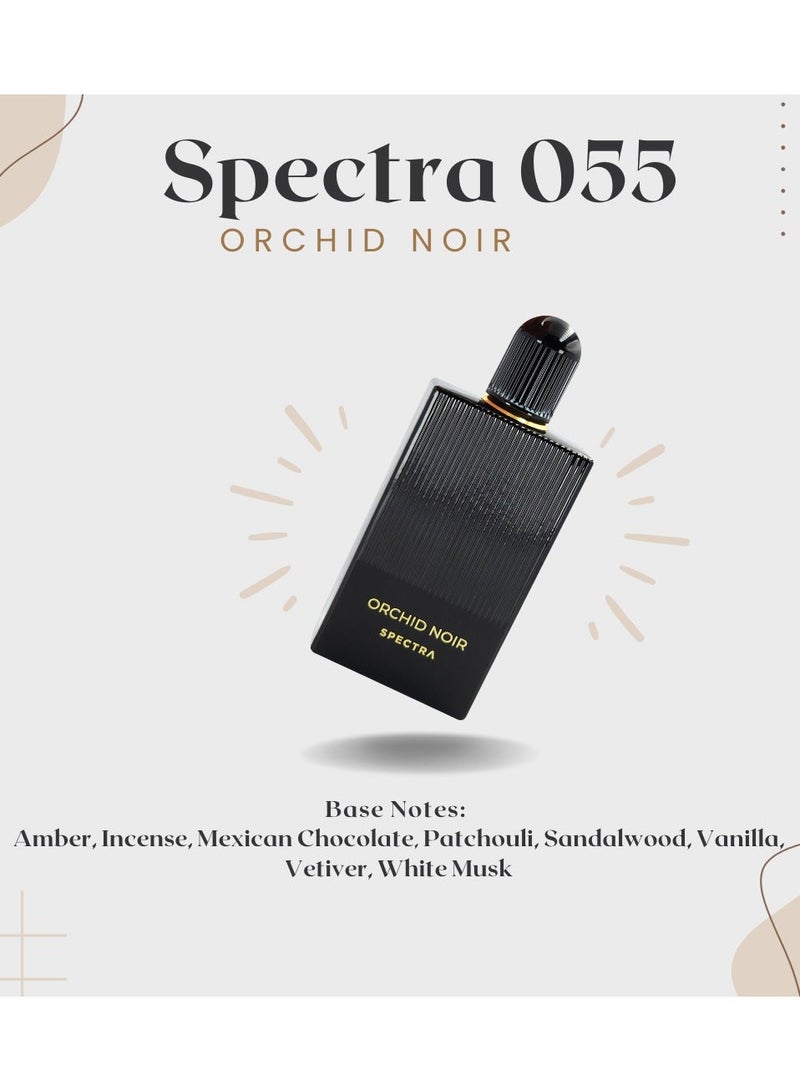 Spectra Pocket 055 Orchid Noir EDP Perfume for Men - 18ml - Image 4